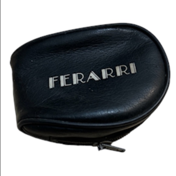 Ferrari Vintage Folding Black Aviator Sunglasses and Case , - Picture 5 of 5